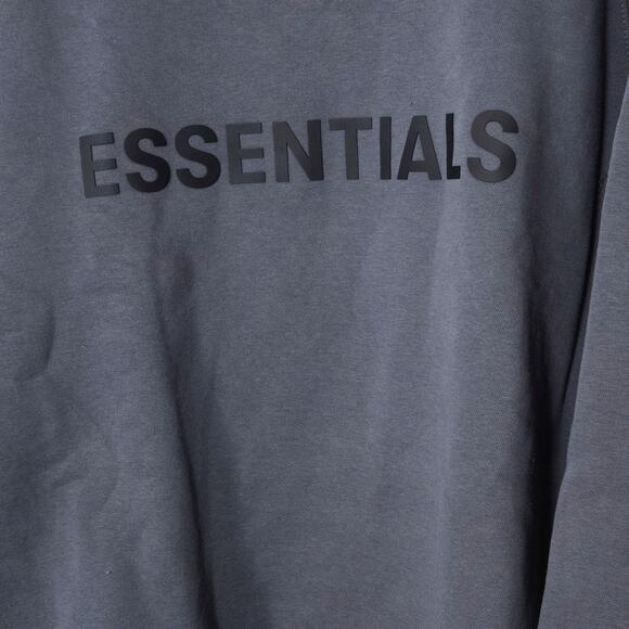 Fear of God Essentials Crewneck Sweatshirt Gray Size XXL Streetstyle - Picture 4 of 10
